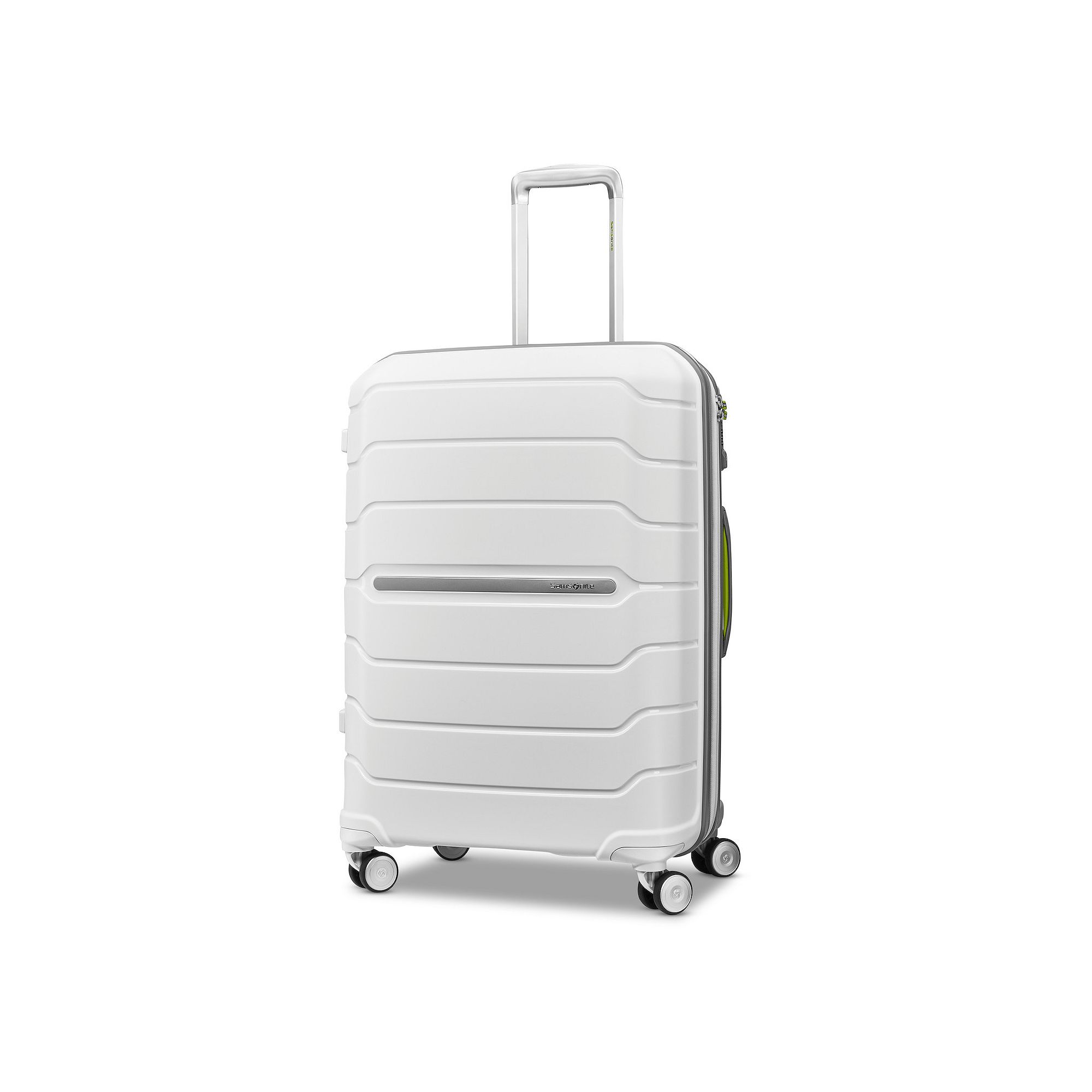 Samsonite Freeform Hardside Spinner Luggage, White Gray