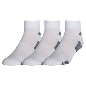 Boys Under Armour 3-Pack HeatGear Low-Cut Socks