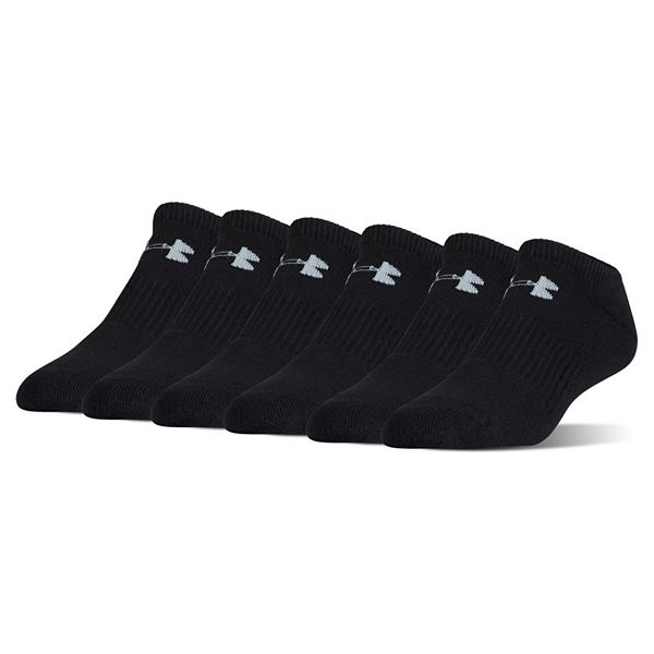 Kids Under Armour 6-Pack No-Show Socks