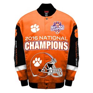 Men's Franchise Club Clemson Tigers 2016 National Champions Jacket