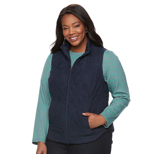 Kohls plus 2025 size vest