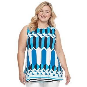 Women's Croft & Barrow® Scoopneck Trapeze Tank