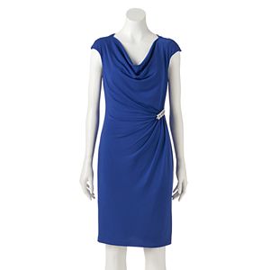 Women's Jessica Howard Draped Sheath Dress