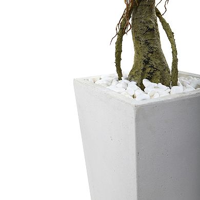 nearly natural Artificial 52-in. Ficus Tree
