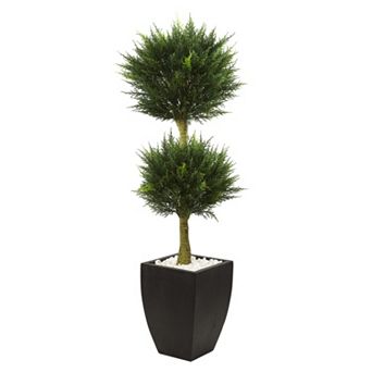 nearly natural Artificial 4.5-ft. Cypress Topiary