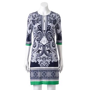 Women's Studio One Paisley Shift Dress