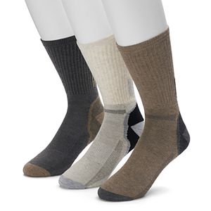 Men's Croft & Barrow® 3-pack True Comfort Crew Socks