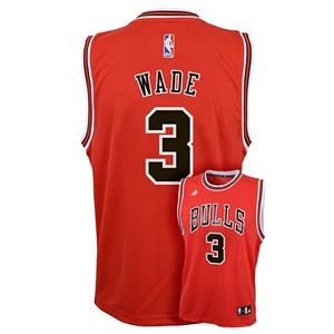 Boys 8-20 adidas Chicago Bulls Dwyane Wade Replica Jersey