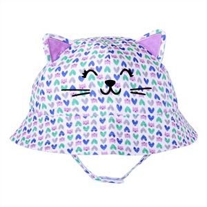 Baby Girl Jumping Beans® Kitty Bucket Hat