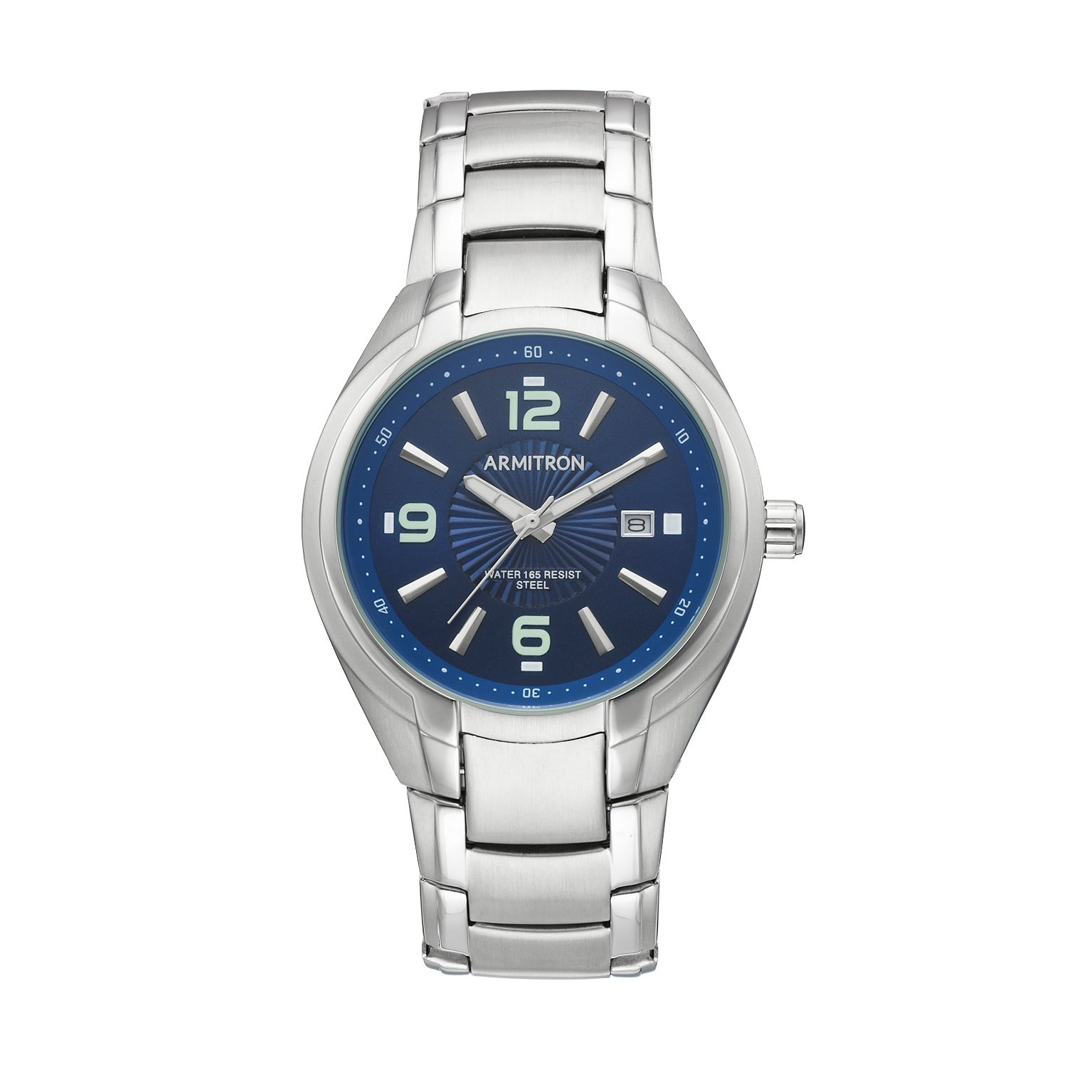 armitron stainless steel watch