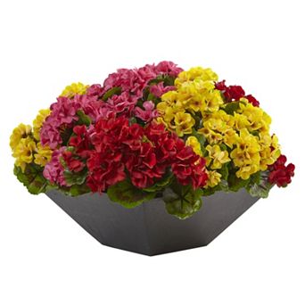 nearly natural Artificial 15 in Geranium Plant
