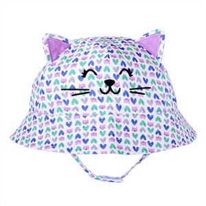 Toddler Girl Jumping Beans® Kitty Bucket Hat