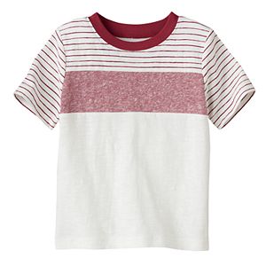 Baby Boy Jumping Beans® Striped Colorblock Tee