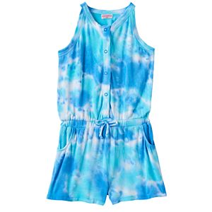 Girls 4-6x Design 365 Tie-Dye Romper