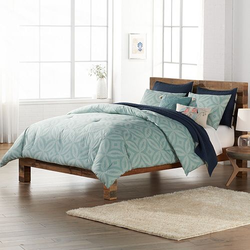 Sonoma Goods For Life 3 Piece Batik Duvet Cover Set