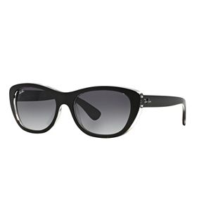 Ray-Ban Hightstreet RB4227 55mm Square Gradient Sunglasses