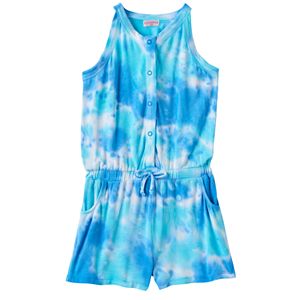 Toddler Girl Design 365 Tie-Dye Romper