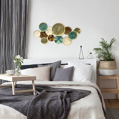 Stratton Home Decor Multi Plates Wall Decor