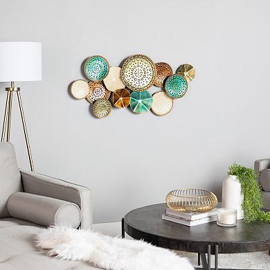 Stratton Home Decor Multi Plates Wall Decor