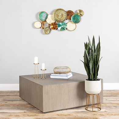 Stratton Home Decor Multi Plates Wall Decor