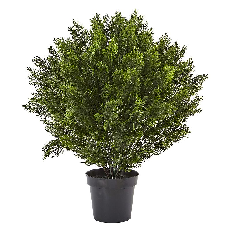 Nearly Natural 3' Cedar Indoor/Outdoor Artificial Bush