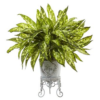 nearly natural Artificial 2-ft. Aglaonema Plant