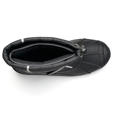 totes Tidal Men's Slip-On Waterproof Winter Boots 