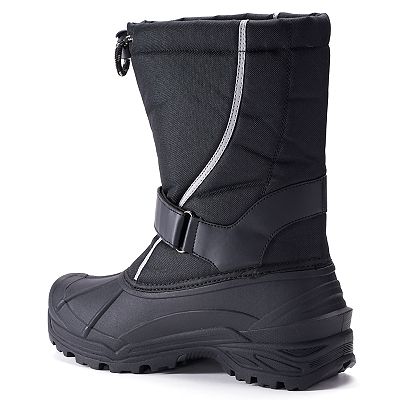 totes Tidal Men s Slip On Waterproof Winter Boots