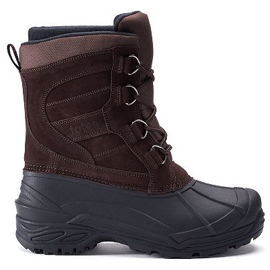 totes Thunder Men's Waterproof Winter Boots 