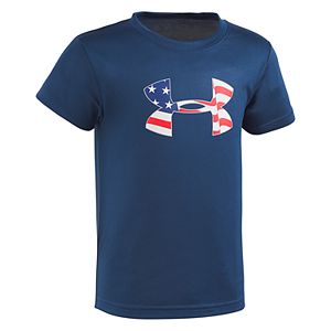 Boys 4-7 Under Armour Logo Patriotic Graphic Tee