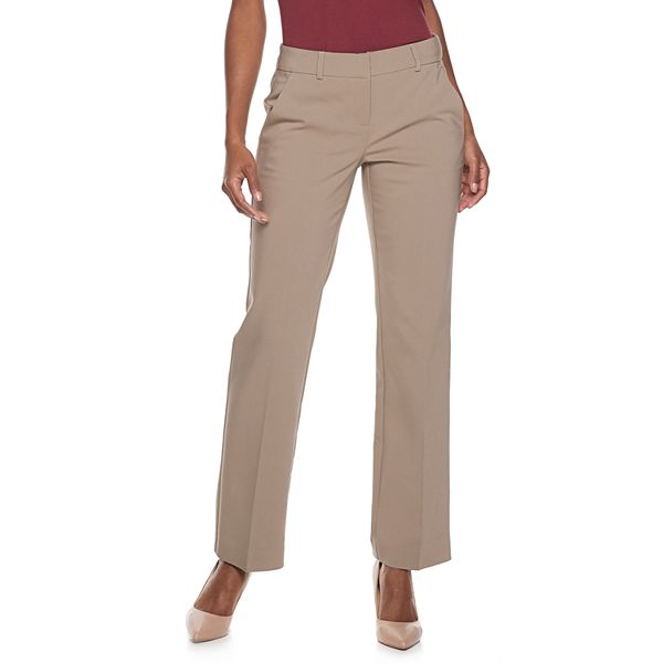 Apt. 9 Ladies Woven Pant 18 Petite Regular Mid Rise Tummy Control