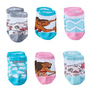 Disney's Moana Toddler Girl 6-pk. Low-Cut Socks