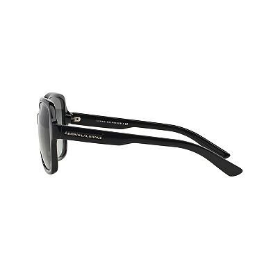 Armani Exchange AX4029S 57mm Butterfly Gradient Sunglasses