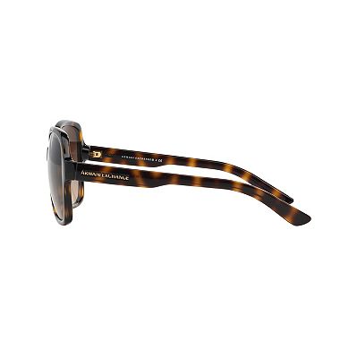 Armani Exchange AX4029S 57mm Butterfly Gradient Sunglasses