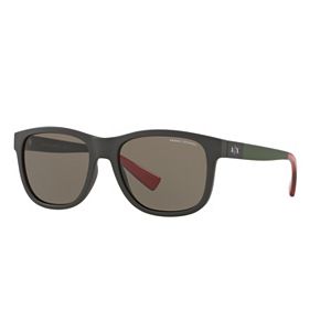 Armani Exchange AX4054S 55mm Square Sunglasses