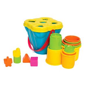 Playgro Shape Sorting & Stacking Buckets