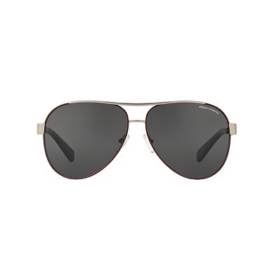 Armani Exchange AX2018S 59mm Pilot Gradient Sunglasses
