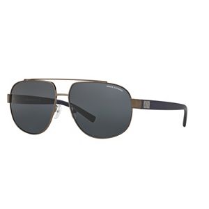 Armani Exchange AX2019S 60mm Pilot Sunglasses