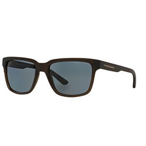 Armani Exchange AX4026S 56mm Square Polarized Sunglasses