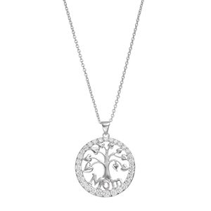 Silver Plated Cubic Zirconia 