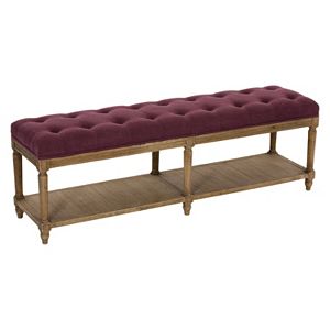 Safavieh Couture Storage Shelf Bench