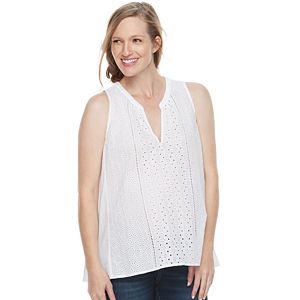 Maternity a:glow Eyelet Top