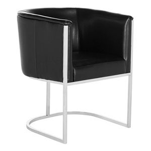 Safavieh Couture Leather Club Accent Chair