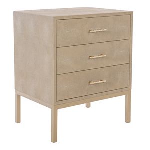 Safavieh Couture Camden 3-Drawer Nightstand