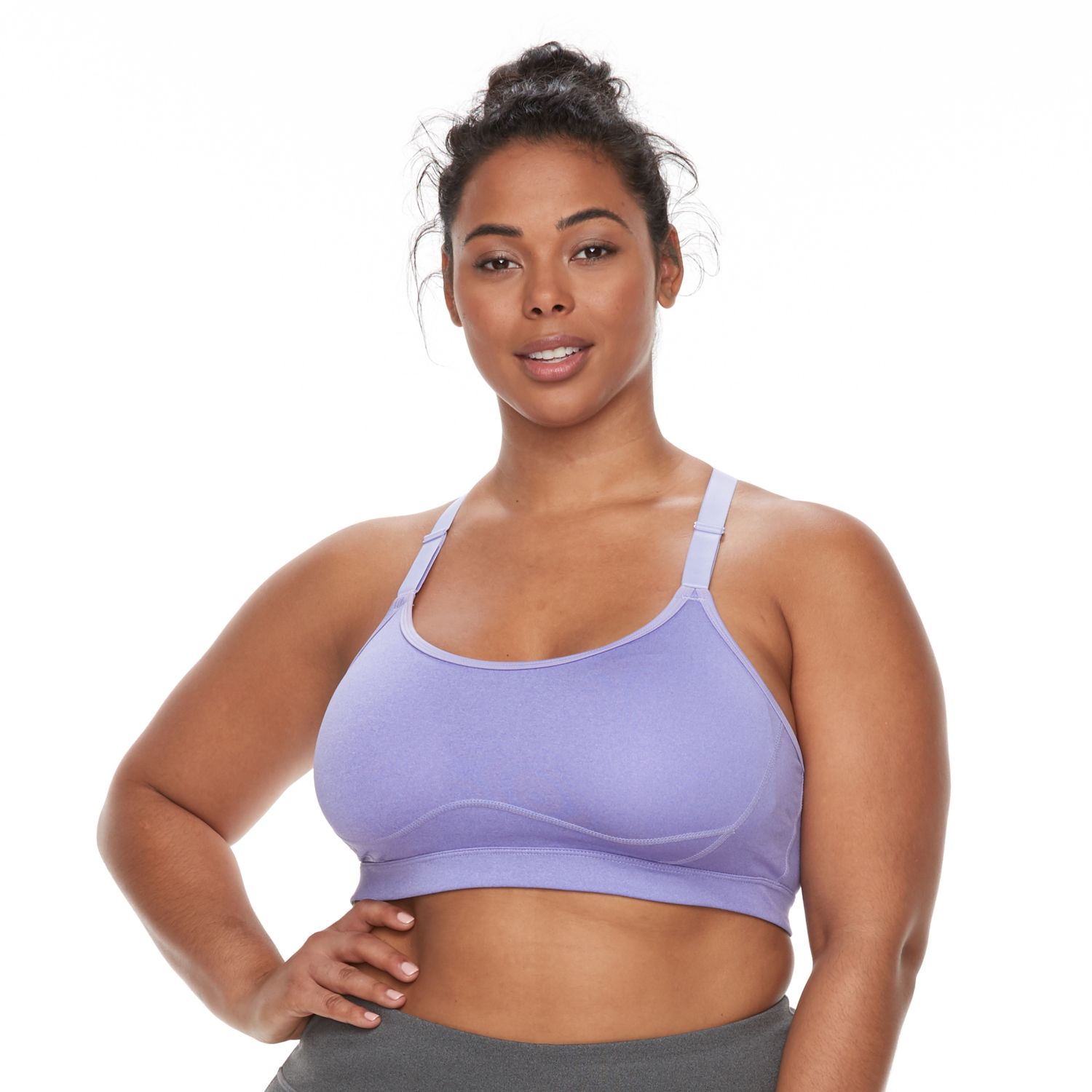 kohl's sports bras plus size