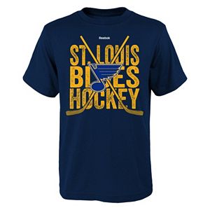 Boys 8-20 Reebok St. Louis Blues Cross Sticks Tee