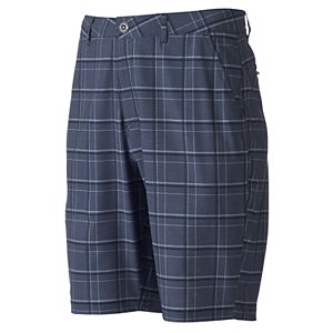 Men's ZeroXposur Plaid Stretch Performance Hybrid Shorts