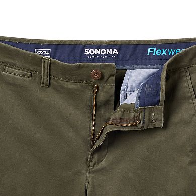 Men's Sonoma Goods For Life® Straight-Fit Stretch Chinos