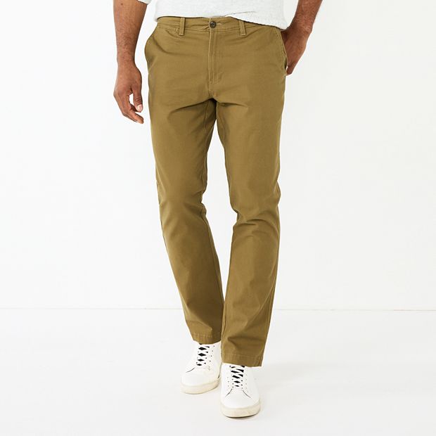 Men's Sonoma Goods For Life® Straight-Fit Stretch Chinos