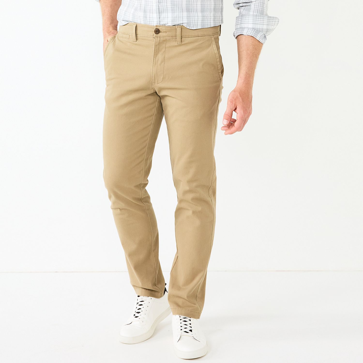 Life® Regular-Fit Stretch Chino Pants